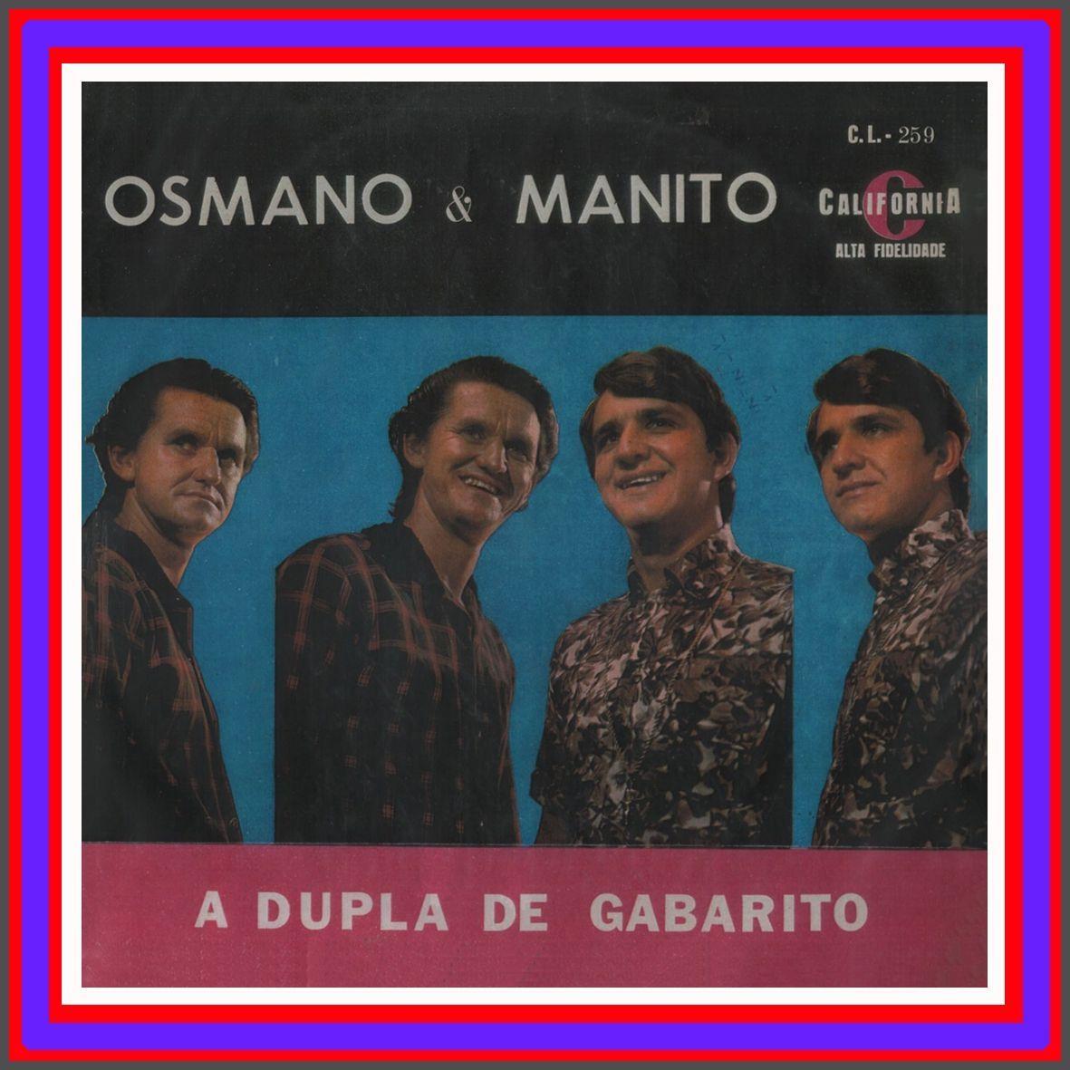 Portada de Álbum "A Dupla De Gabarito", de Osmano e Manito