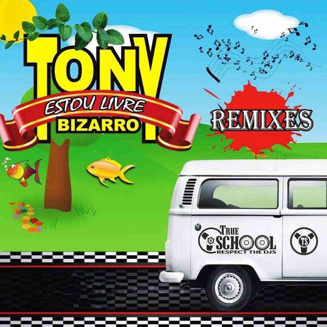 Portada de Álbum "Estou Livre ", de Tony Bizarro