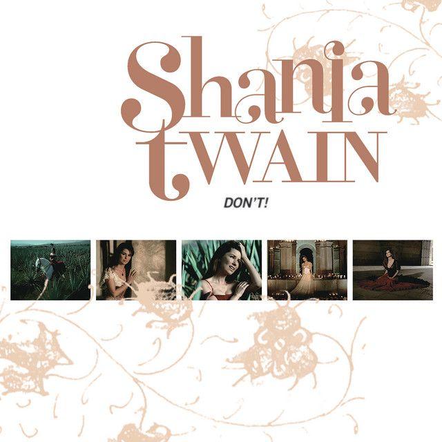 Portada del álbum "Don't!", de Shania Twain