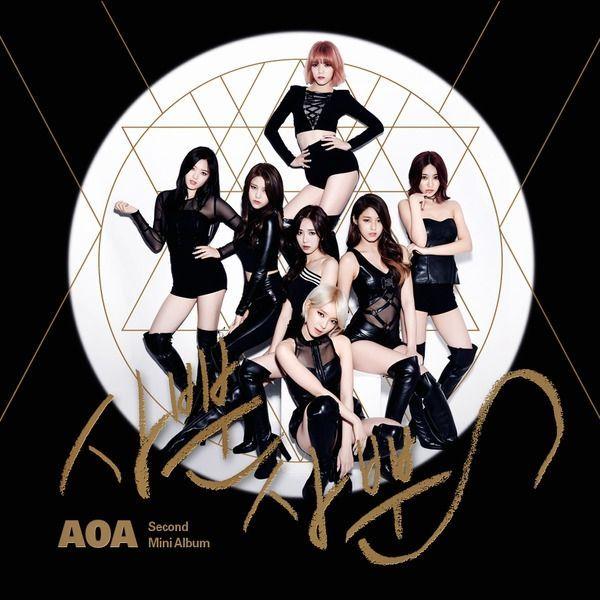 Capa do Single/EP "Like a Cat", de AOA