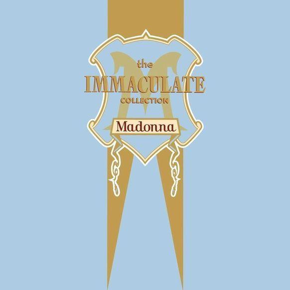 Portada del álbum "The Imaculate Collection", de Madonna