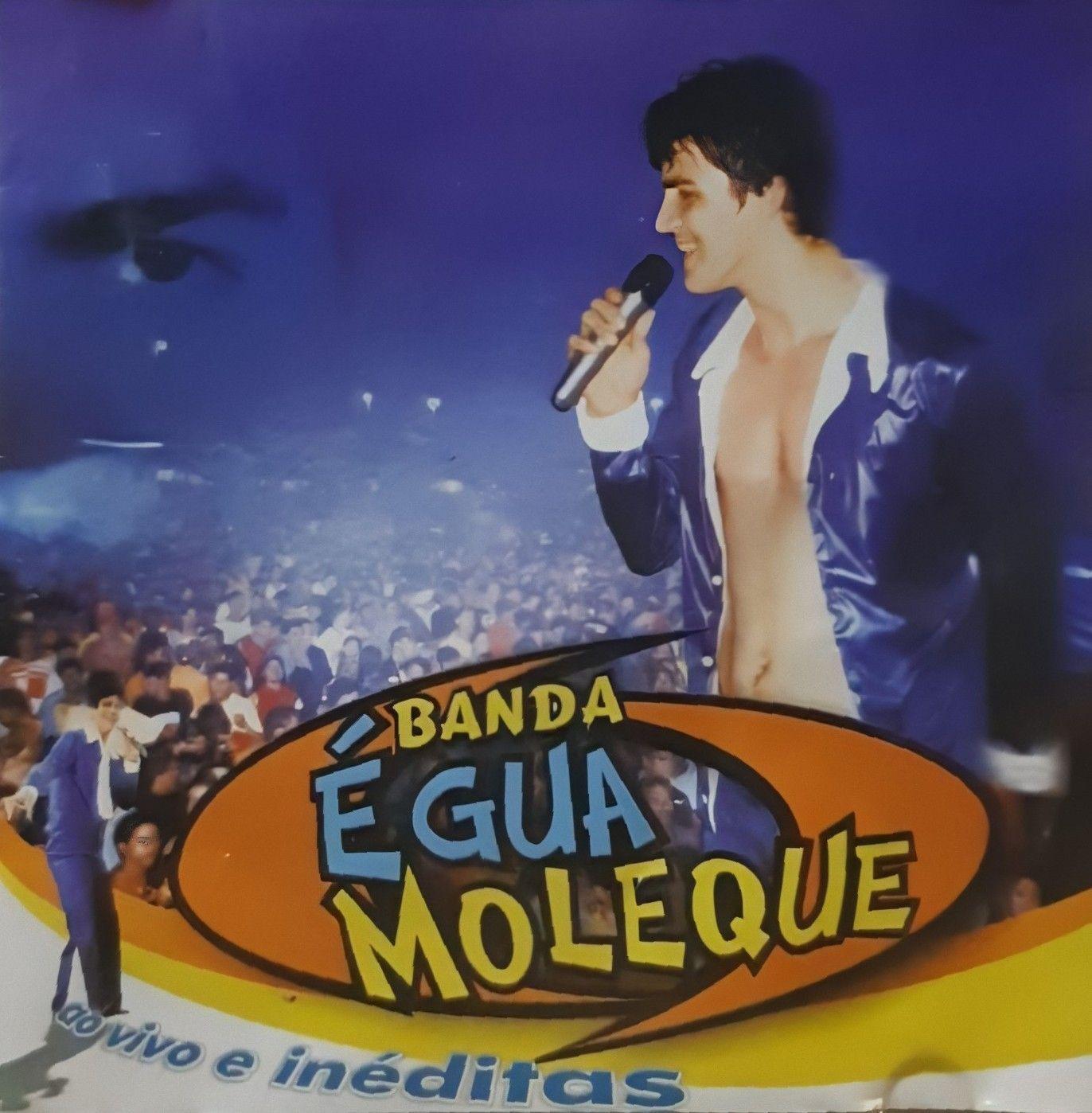 Capa do Album "Vol. 1 - Ao Vivo e Inéditas", de Banda Égua Moleque do Pará