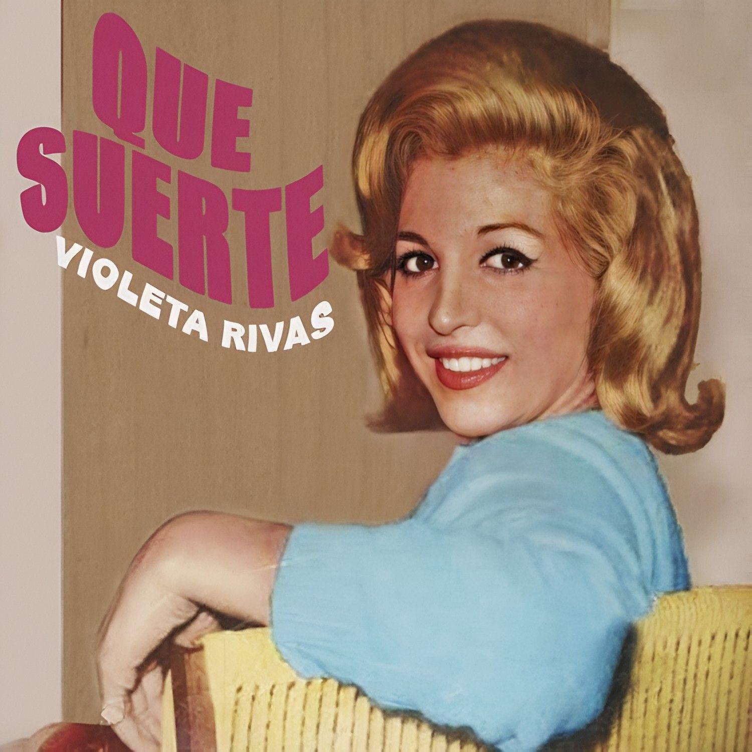 Portada de Álbum "Que Suerte", de Violeta Rivas