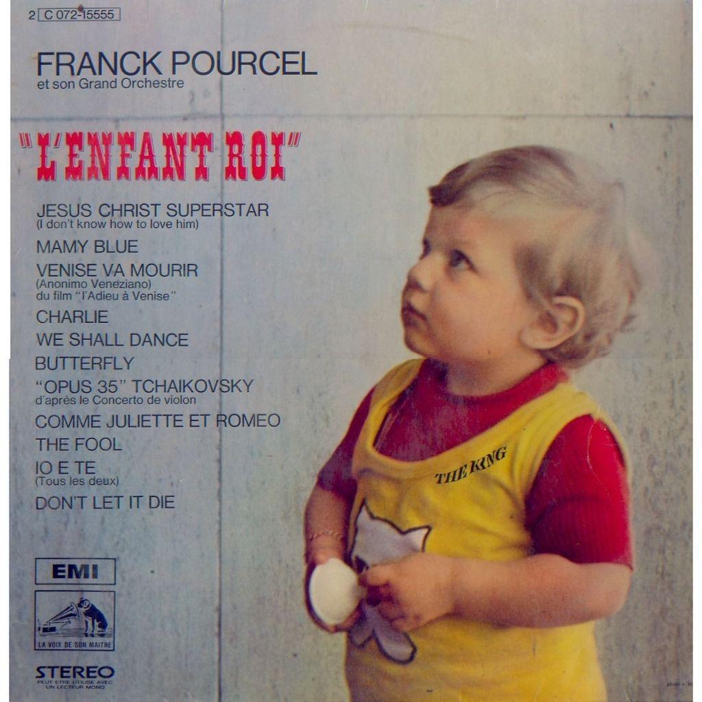 Portada del álbum "L'enfant Roi", de Franck Pourcel