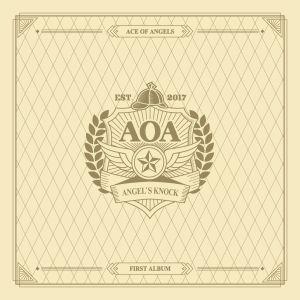 Capa do Álbum "Angel's Knock", de AOA