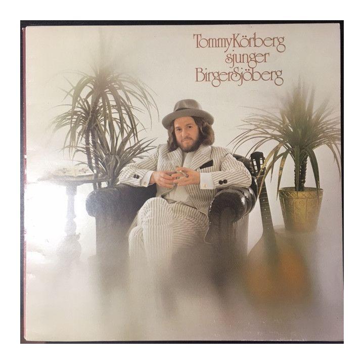 Portada de Álbum "Tommy Körberg Sjunger Birger Sjöberg", de Tommy Korberg