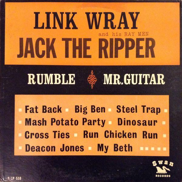 Portada de Álbum "Jack The Ripper", de Link Wray