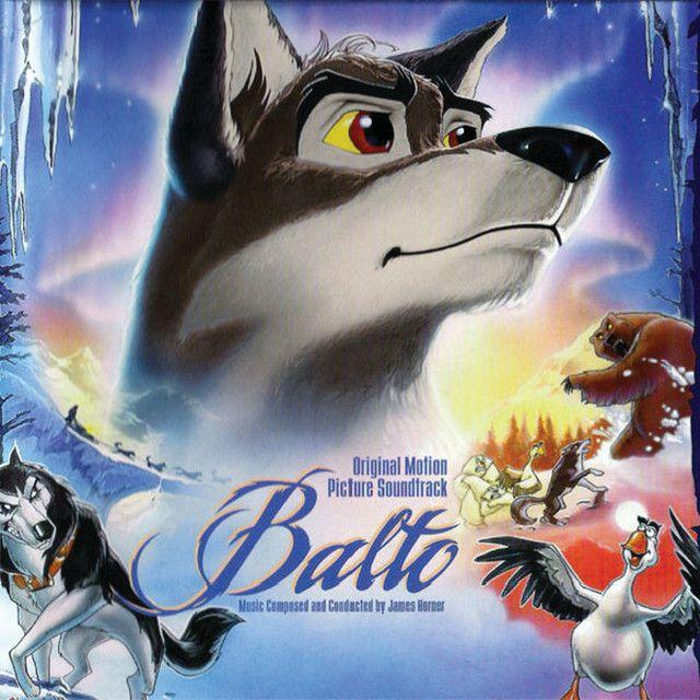 Portada del álbum "Balto", de James Horner
