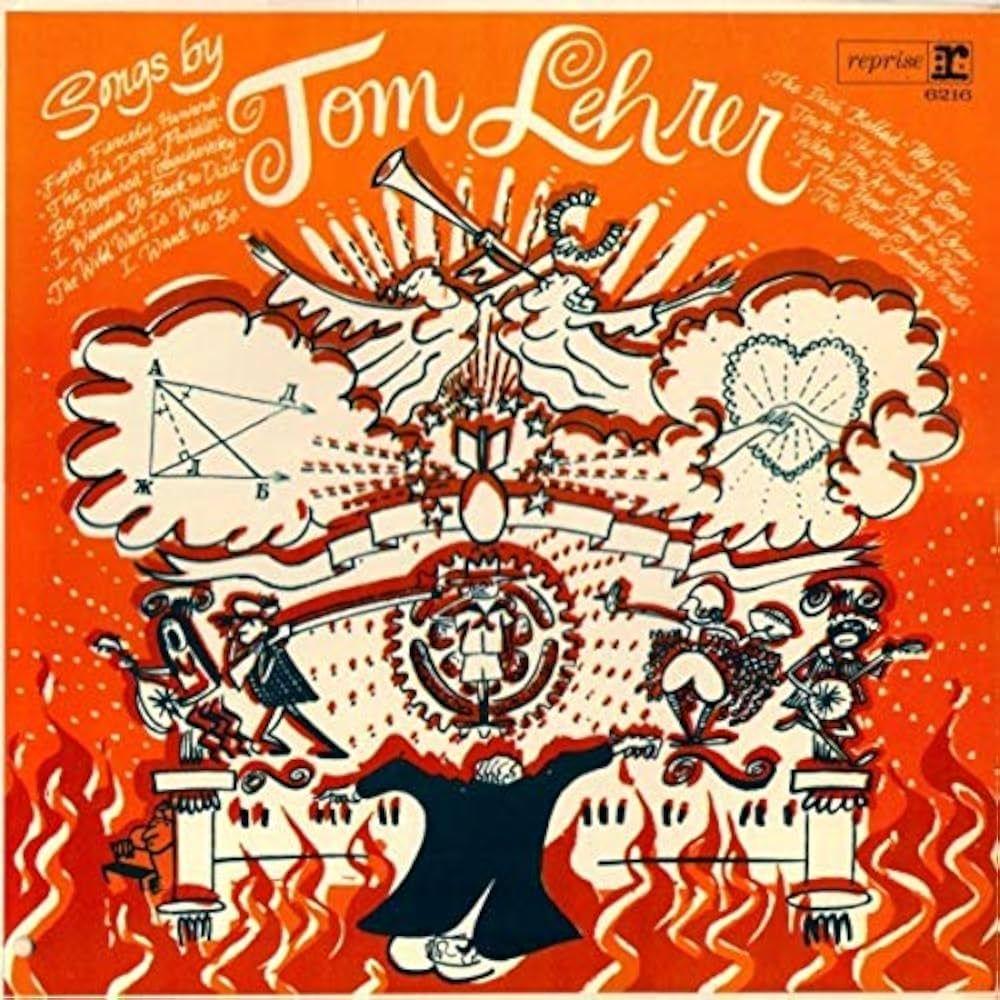 Capa do Álbum "Songs By Tom Lehrer (1966)", de Tom Lehrer