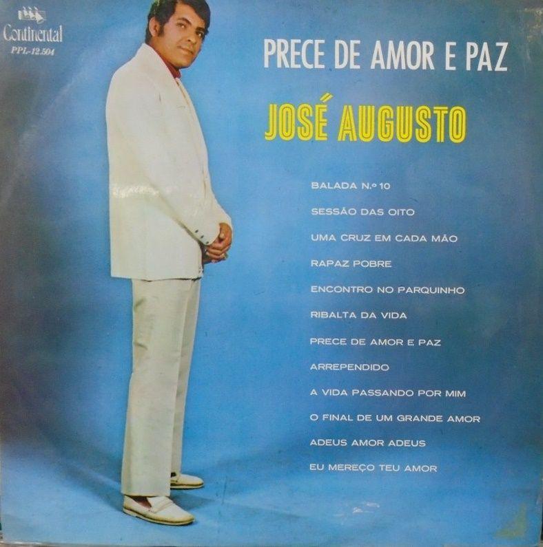 Portada de Álbum "Prece de Amor e Paz", de José Augusto Sergipano