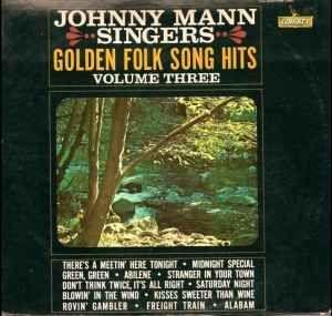 Portada de Álbum "Golden Folk Song Hits - Vol. 3", de Johnny Mann Singers