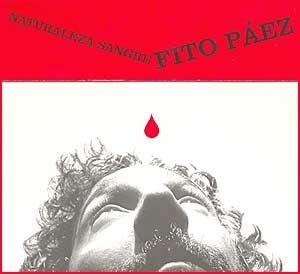 Portada del álbum "Naturaleza Sangre", de Fito Páez