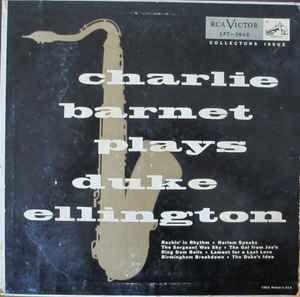 Portada de Álbum "Charlie Barnet Plays Duke Ellington", de Charlie barnet