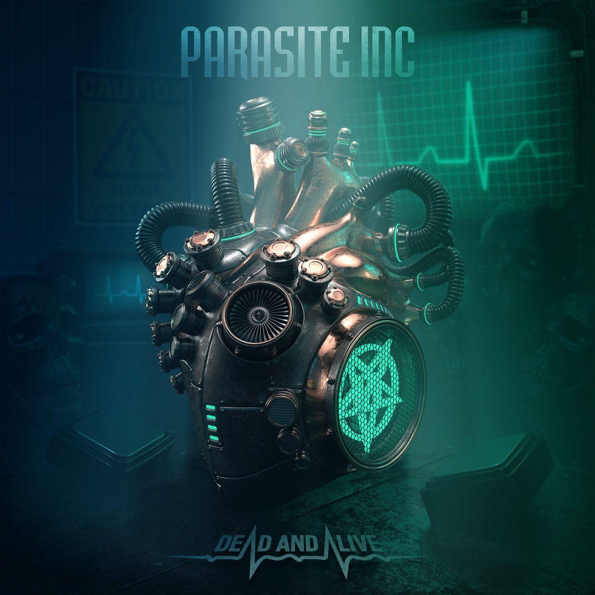 Portada de Álbum "Dead and Alive", de Parasite Inc.