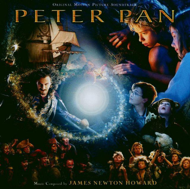 Portada del álbum "Peter Pan ", de James Newton Howard
