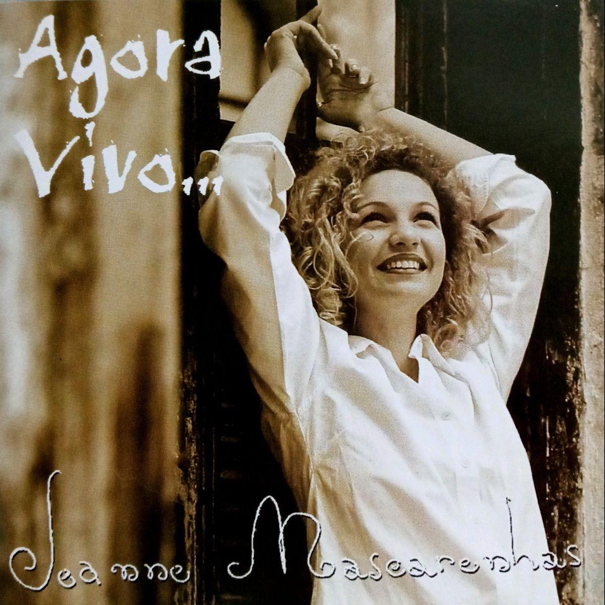 Portada de Álbum "Agora Vivo...", de Jeanne Mascarenhas