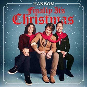 Album cover of "Finally, It's Christmas" by Hanson