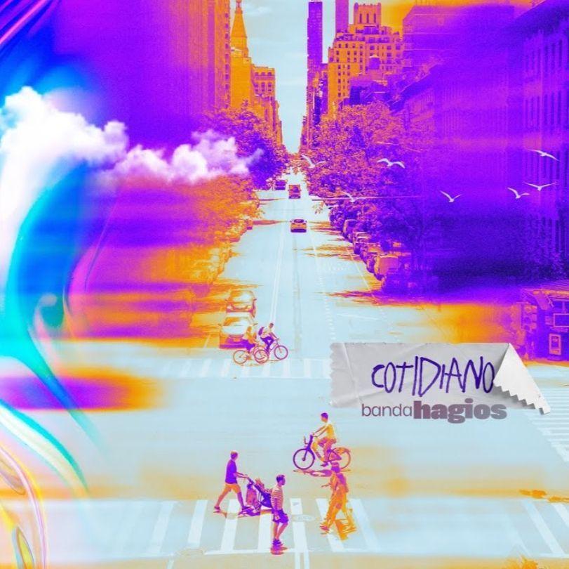 Portada de Álbum "Cotidiano", de Banda Hagios