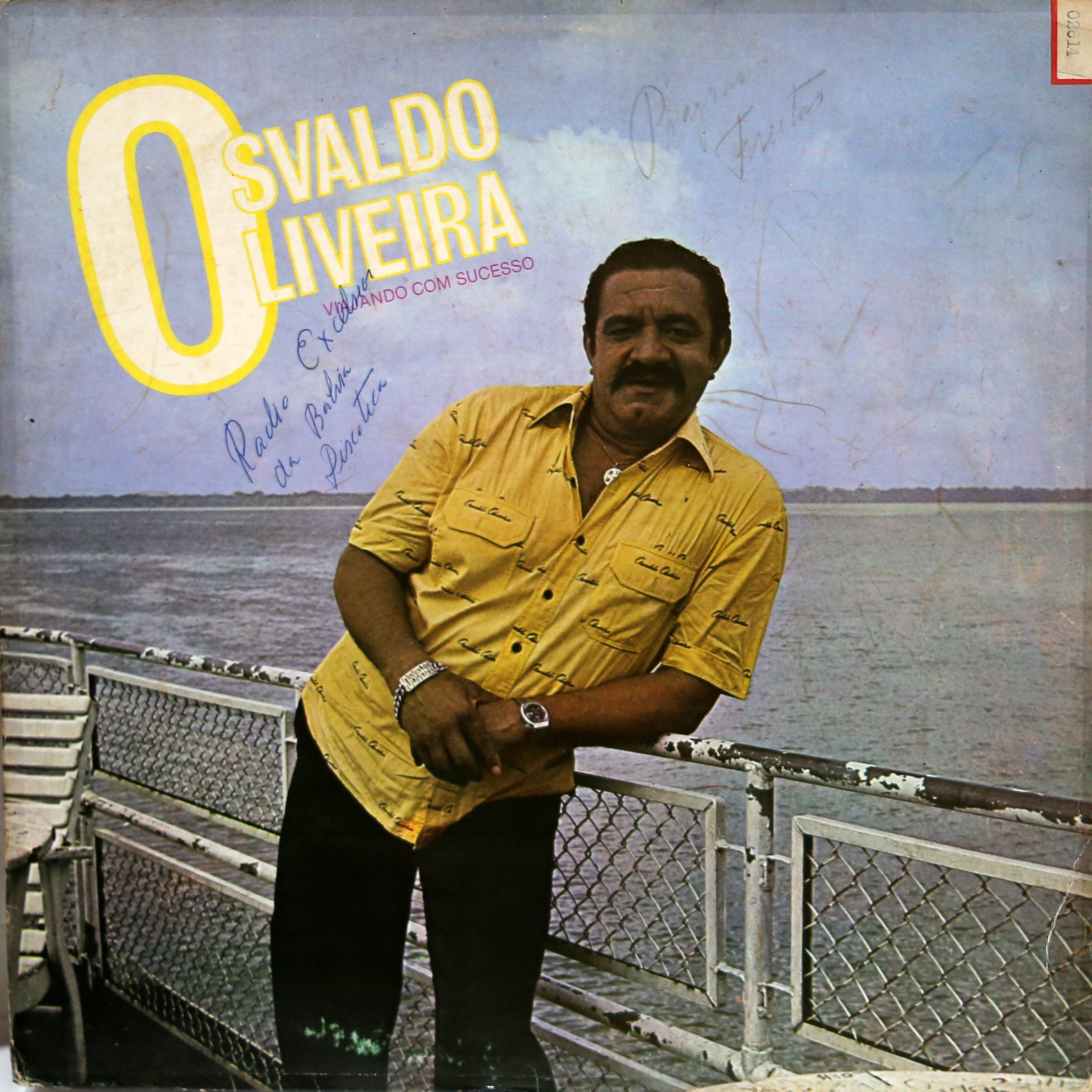 Album cover of "Viajando Com Sucesso" by Osvaldo Oliveira