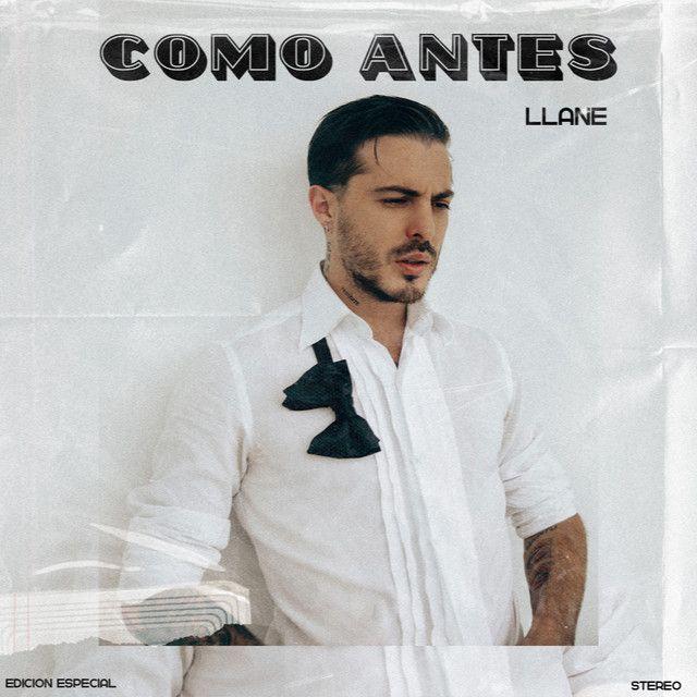 Portada de Sencillo/EP "Como Antes", de Llane