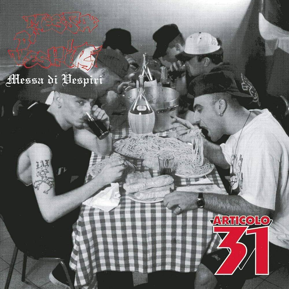 Portada de Álbum "Messa Di Vespiri", de Articolo 31