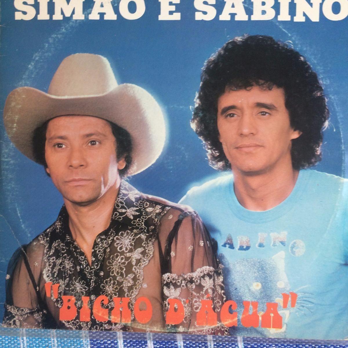 Portada de Álbum "Bicho D'água", de Simão e Sabino