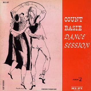 Portada del álbum "Dance Session Album #2", de Count Basie