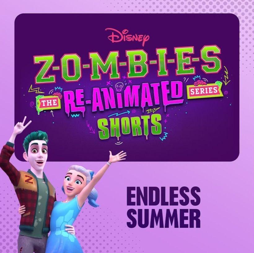 Portada de Sencillo/EP "Endless Summer (From "ZOMBIES: The Re-Animated Series Shorts")", de Zombies (Disney)