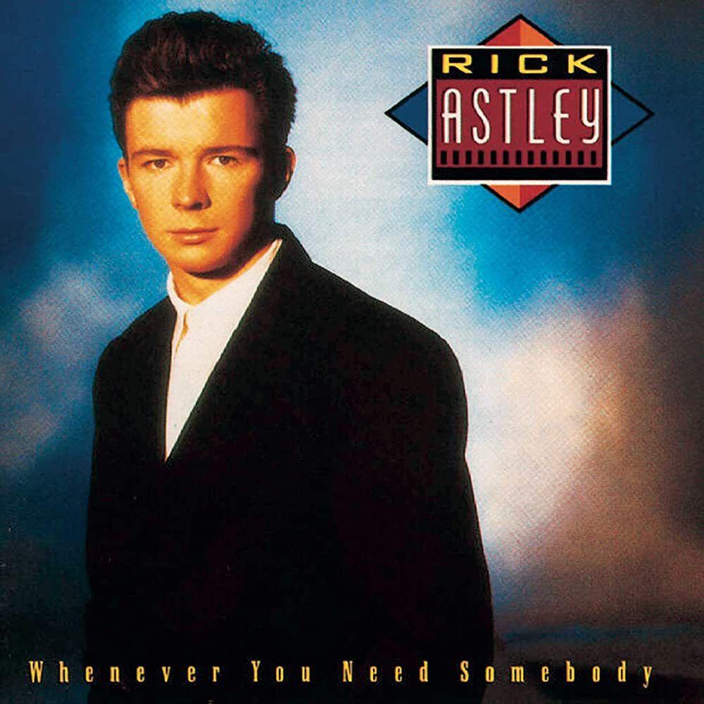 Capa do álbum "Whenever You Need Somebody", de Rick Astley