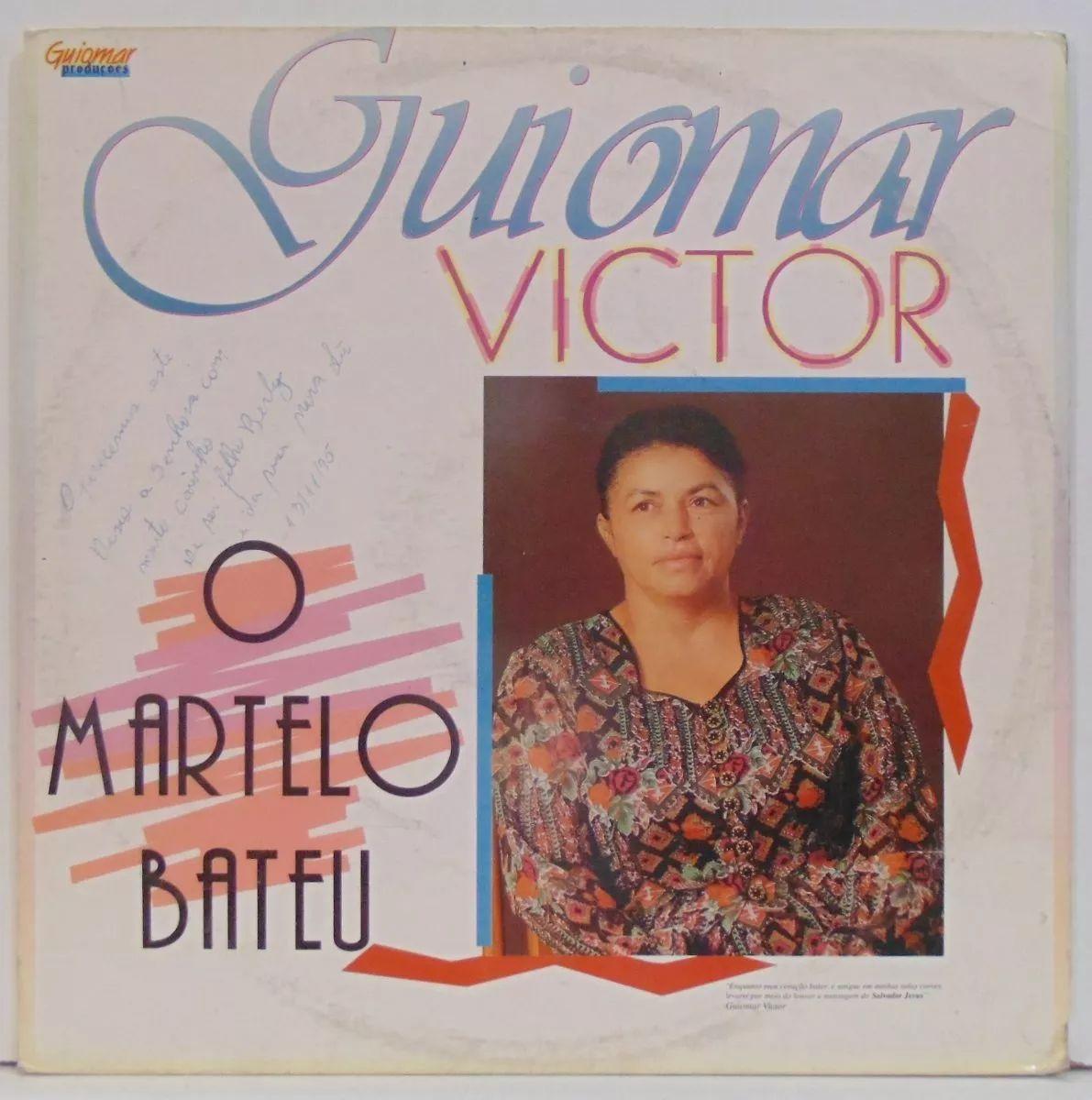 Portada de Álbum "O Martelo Bateu", de Guiomar Victor