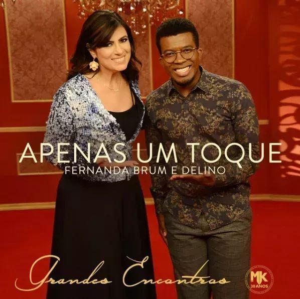 Portada de Sencillo/EP "Apenas Um Toque (part. Fernanda Brum)", de Delino Marçal