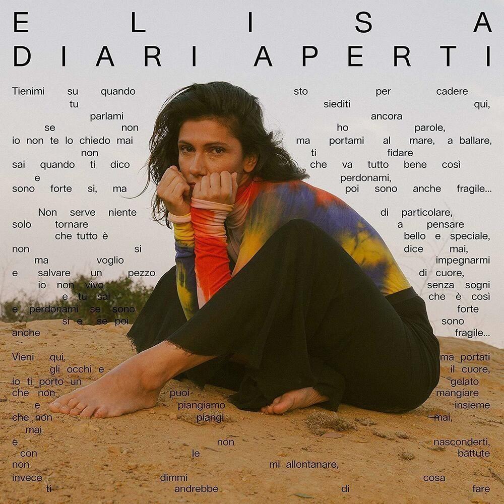 Capa do Álbum "Diari Aperti", de Elisa