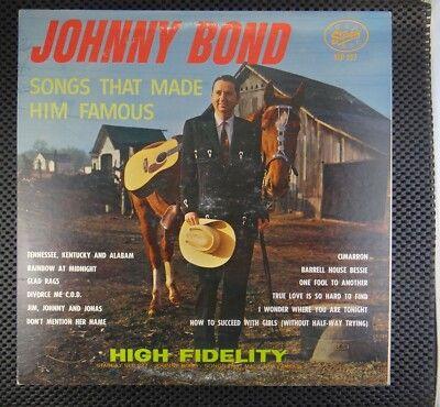Capa do Álbum "Songs That Made Him Famous", de Johnny Bond