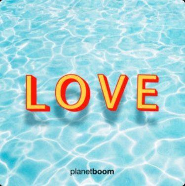 Capa do álbum "LOVE", de Planetboom