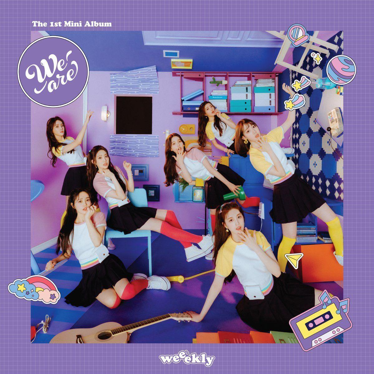 Capa do álbum "We Are", de Weeekly