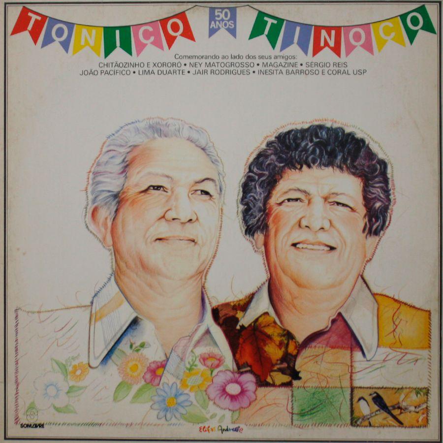 Album cover of "50 Anos" by Tonico e Tinoco