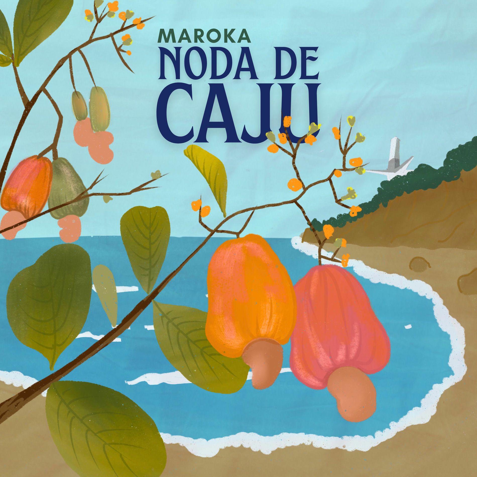 Capa do Sencillo/EP "Noda de Caju", de MAROKA