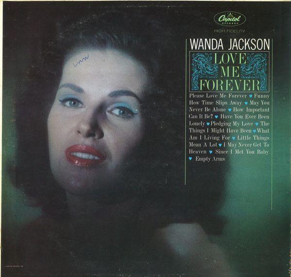 Capa do álbum "Love Me Forever", de Wanda Jackson