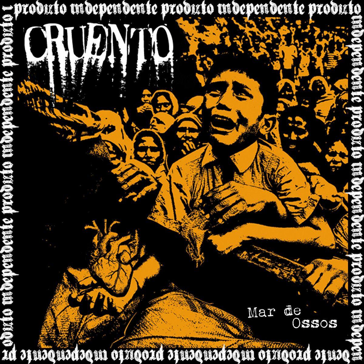 Portada de Sencillo/EP "Mar de Ossos", de Cruento