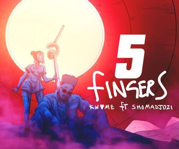 Portada de Sencillo/EP "5 Fingers", de Sho Madjozi