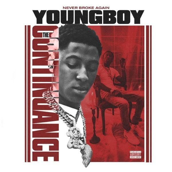 Capa do álbum "The Continuance", de YoungBoy Never Broke Again (NBA YoungBoy)