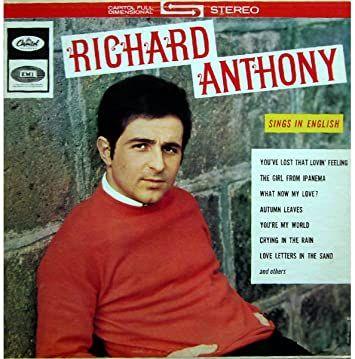 Capa do álbum "Sings In English", de Richard Anthony