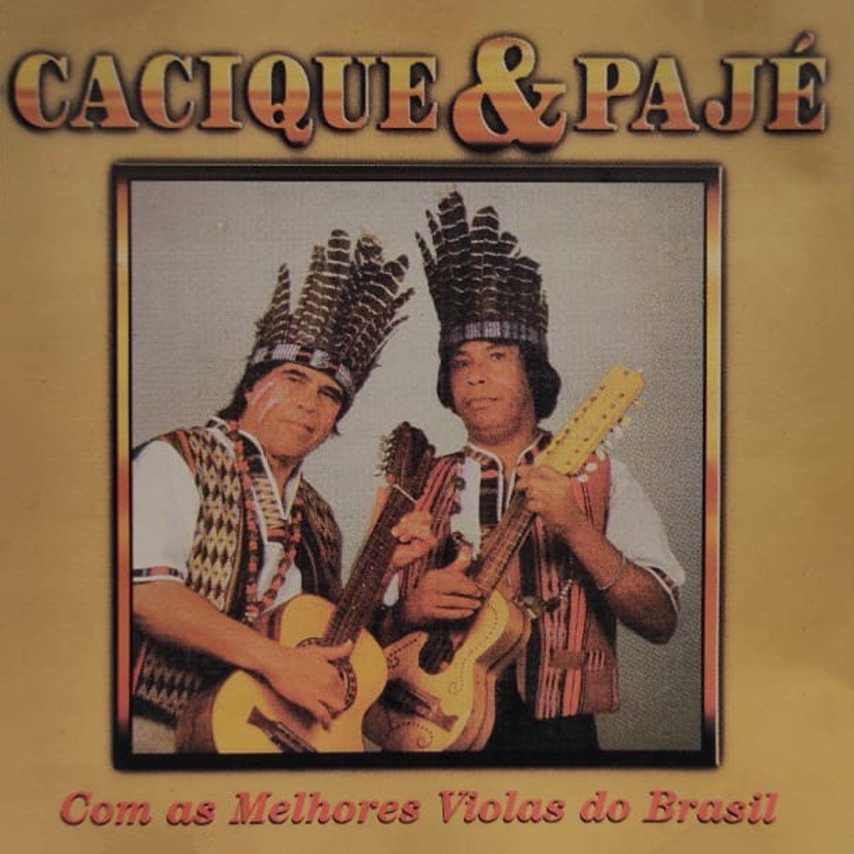 Portada de Álbum "Com As Melhores Violas do Brasil", de Cacique e Pajé
