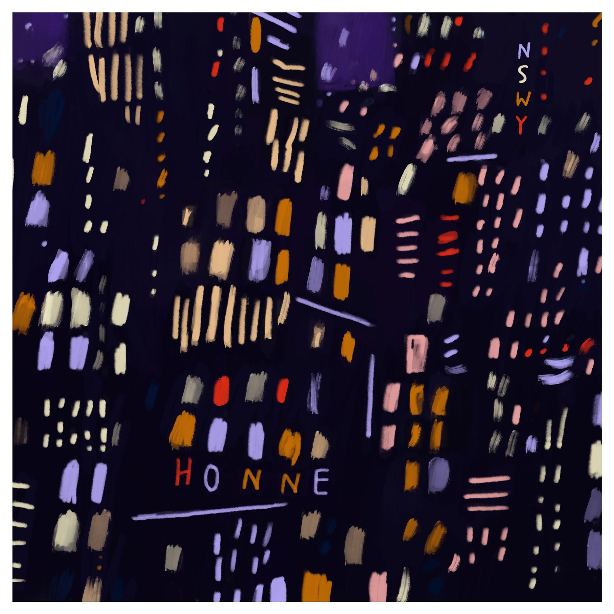 Capa do Álbum "no song without you", de HONNE