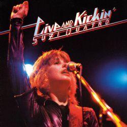 Portada de Álbum "Live And Kicking", de Suzi Quatro