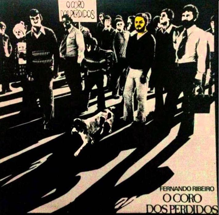 Capa do Álbum "O Coro Dos Perdidos", de Fernando Ribeiro (RS)