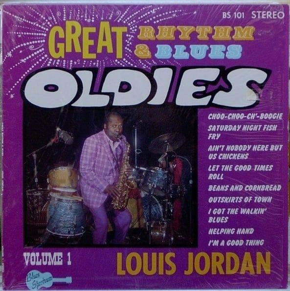 Portada de Álbum "Great Rhythm & Blues Oldies", de Louis Jordan