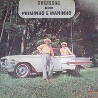 Portada de Álbum "Sucessos", de Priminho e Maninho