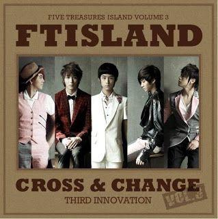 Portada del álbum "Cross & Change", de FTISLAND
