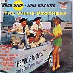 Portada de Álbum "Road Stop Juke Box Hits", de Willis Brothers